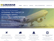 Tablet Screenshot of limamar.com